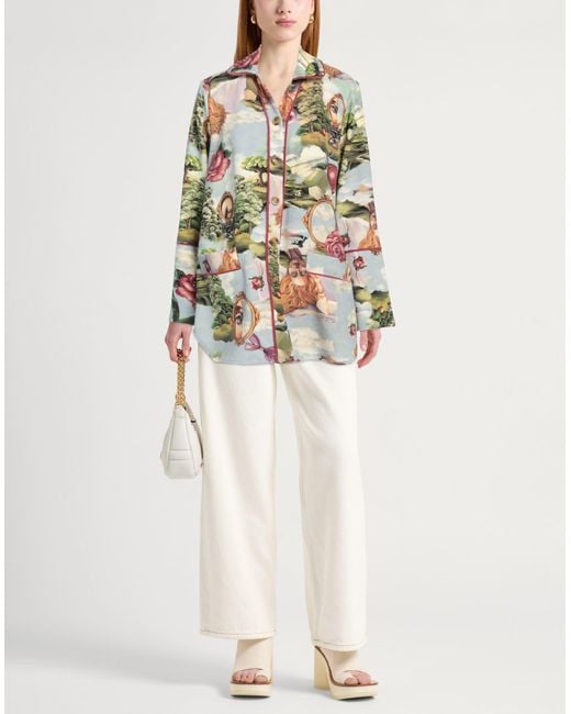 Vivetta Multicolor Sky Shirt Polyester, Elastane