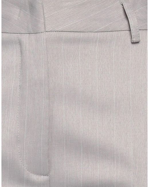 Cristinaeffe Gray Pants Polyester, Elastane, Viscose