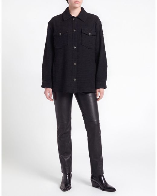 Ba&sh Black Shirt Cotton, Polyamide