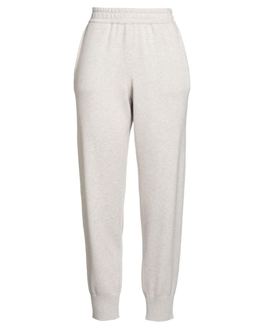 Brunello Cucinelli White Trouser
