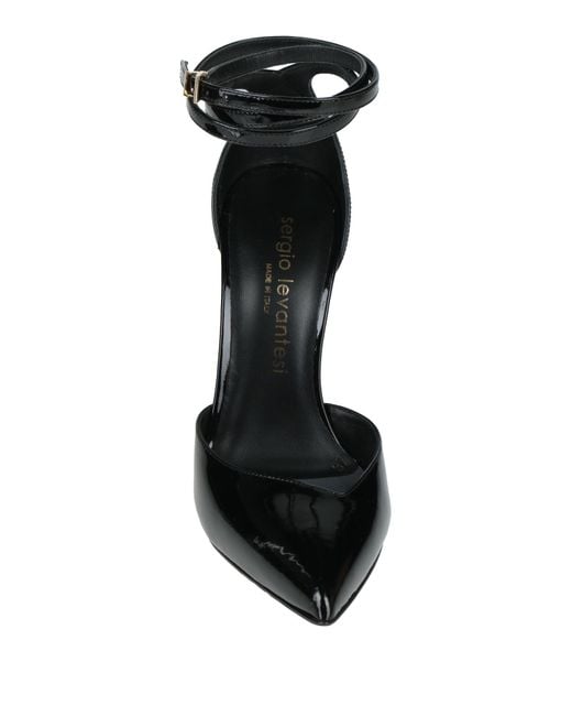 Sergio Levantesi Black Pumps Leather