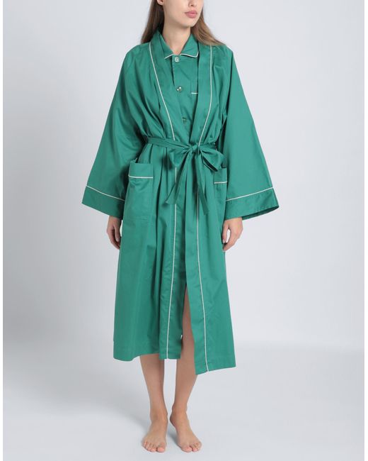 Hay Green Dressing Gown Or Bathrobe