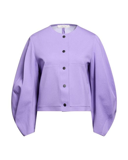 Liviana Conti Purple Jacket