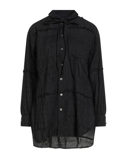 Engineered Garments Women's Black Shirt Cotton