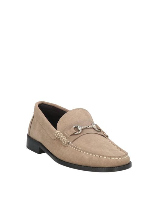 Daniele Alessandrini Natural Loafers Leather for men