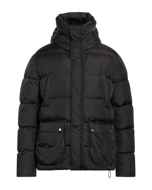 Herno Black Puffer Polyamide for men