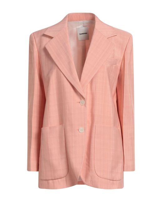 Sandro Pink Blazer