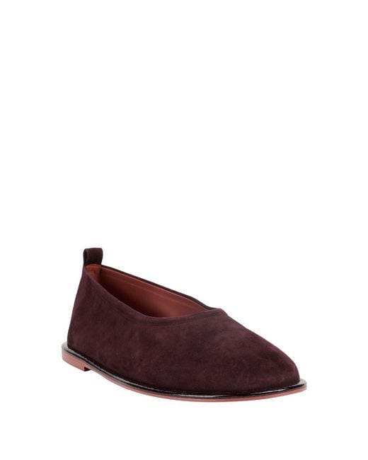 Charles Philip Red Loafers Leather for men