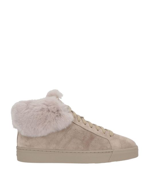 Santoni Gray Trainers