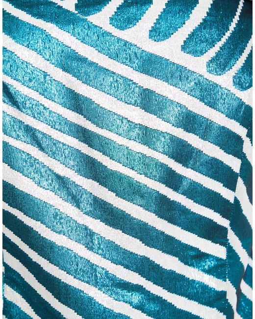 Camilla Blue Azure Top Polyester, Polyamide, Elastane