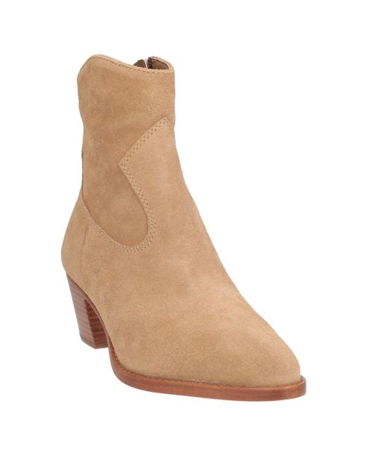 Ralph Lauren Natural Ankle Boots