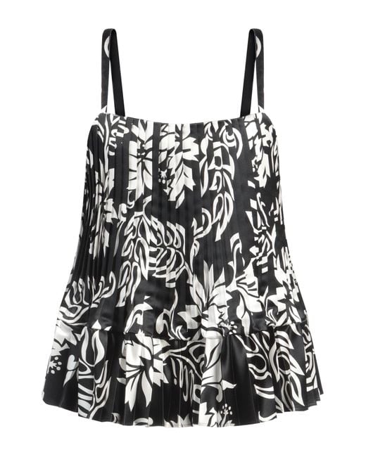 Top di Sacai in Black