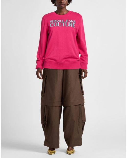 Versace Jeans Couture Pink Sweatshirt
