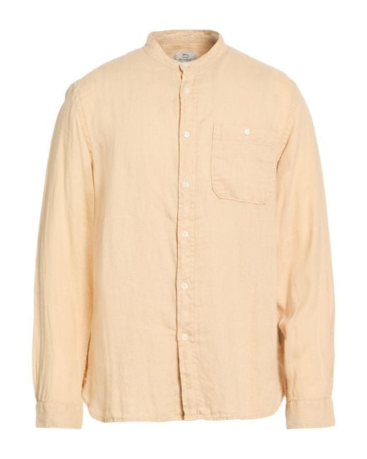 Woolrich Natural Shirts for men