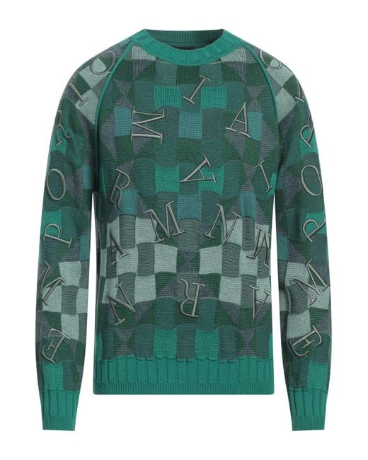 Pullover di Emporio Armani in Green da Uomo