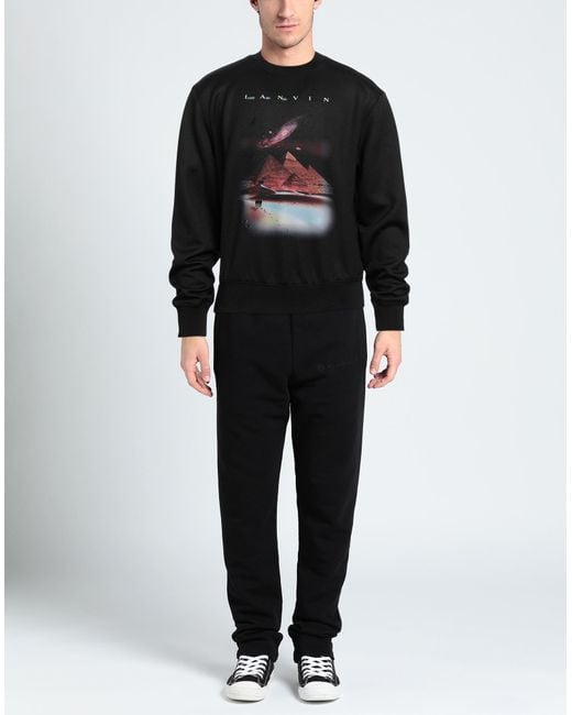 Lanvin Black Sweatshirt for men