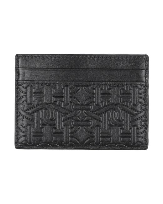 Bally Black Cardholder Leather for men