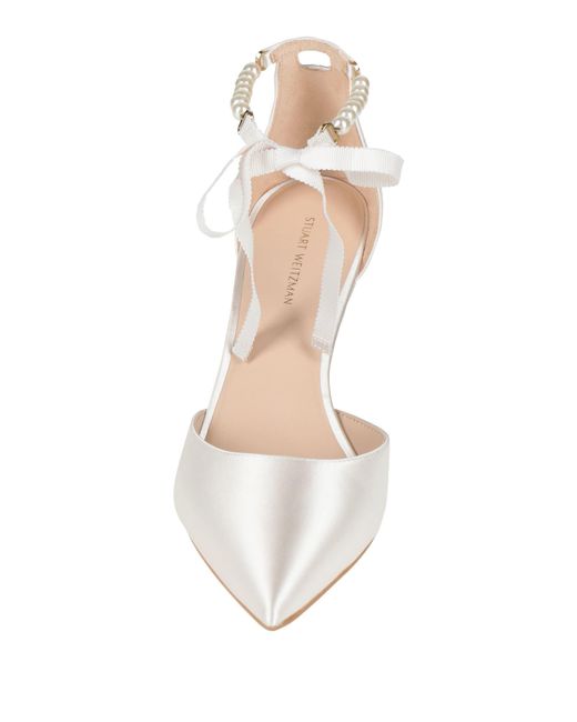 Stuart Weitzman White Pumps