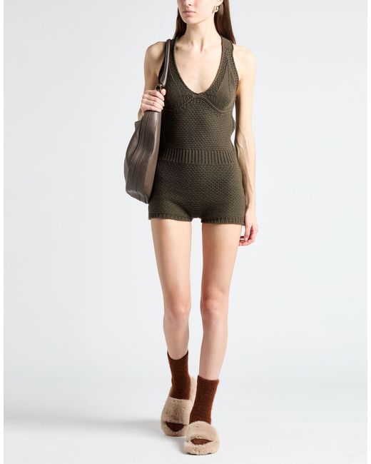 Max Mara Green Playsuit