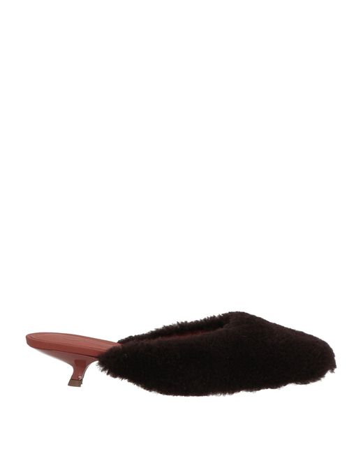 Charles Philip Brown Dark Mules & Clogs Leather