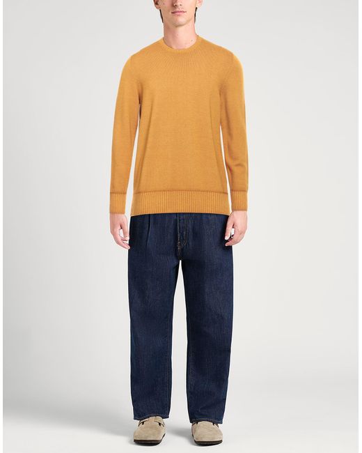 Drumohr Orange Sweater for men