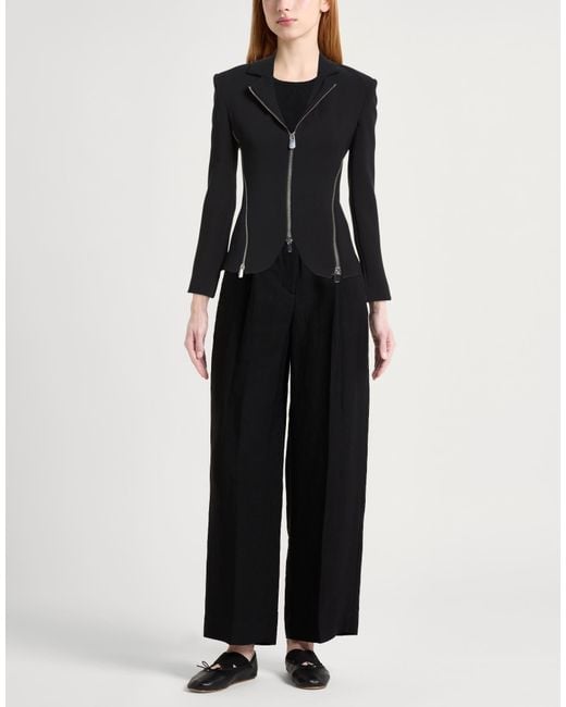 Pinko Black Jacket Polyester, Elastane