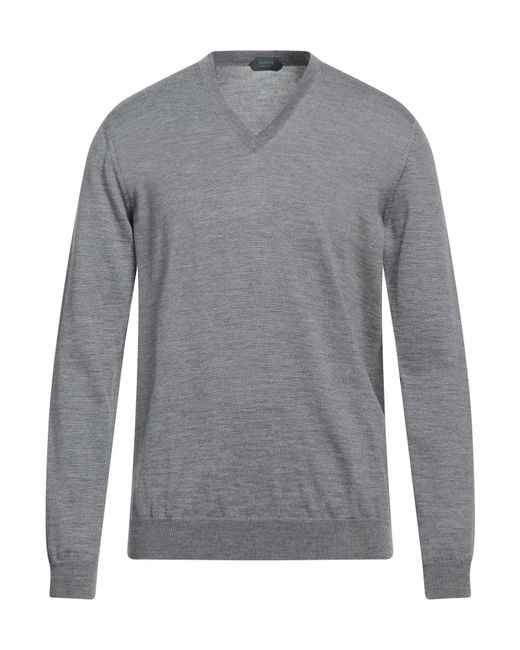 Pullover Zanone de hombre de color Gray