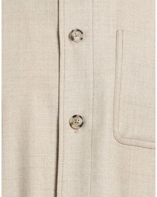 Manuel Ritz Natural Jacket Virgin Wool, Elastane for men