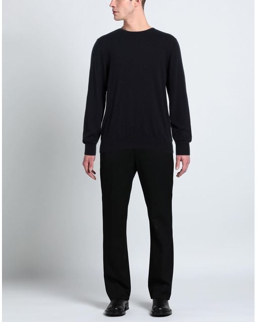 Piacenza Cashmere Blue Midnight Sweater Cashmere for men