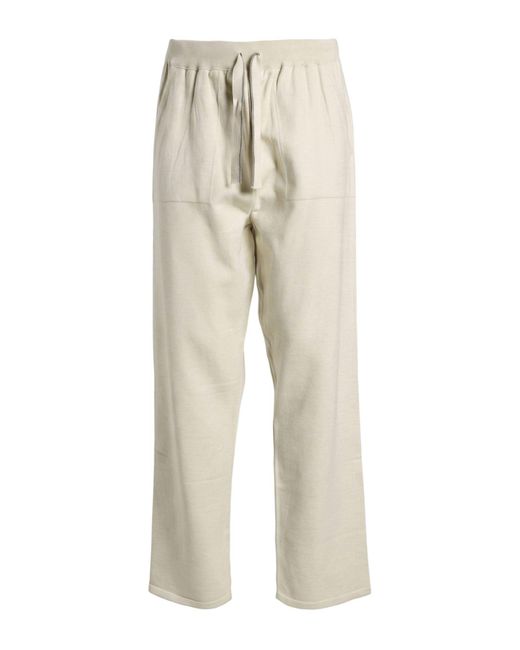 Daniele Alessandrini Natural Pants Viscose, Polyester, Polyamide for men
