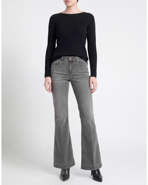 Liu Jo Gray Better Denim Jeans Cotton, Lyocell, Polyester, Viscose, Elastane