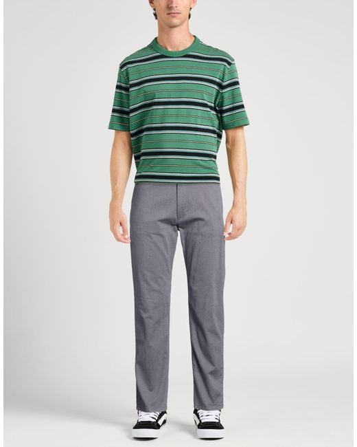 Boss Gray Pants Cotton, Elastane for men