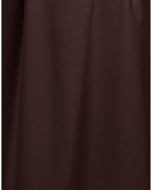 Dixie Brown Dark Midi Dress Polyester, Viscose, Elastane