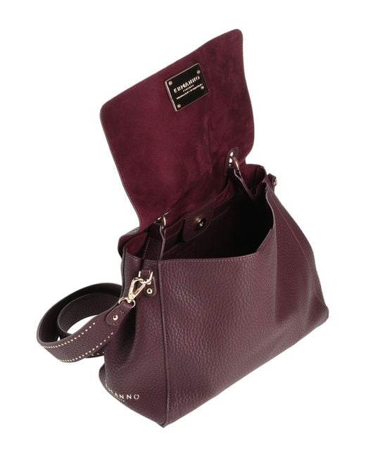 ERMANNO FIRENZE Purple Handbag
