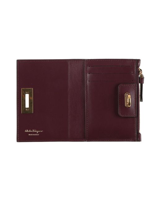 Portafogli di Ferragamo in Purple