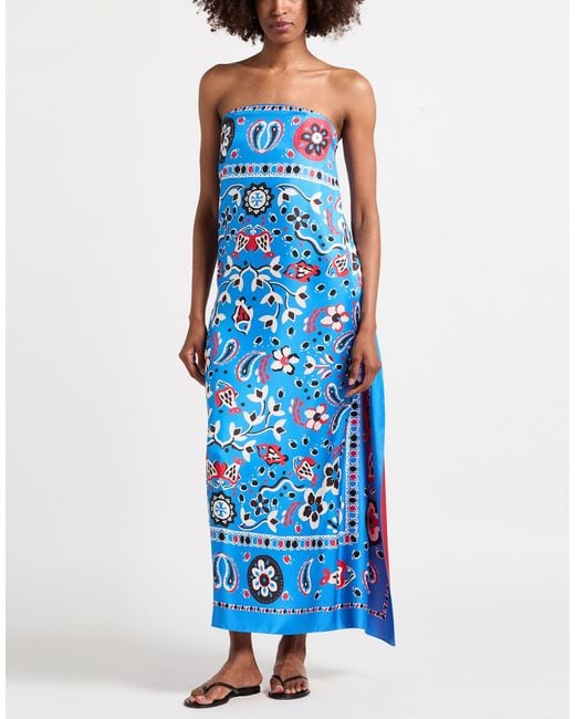 Tory Burch Blue Maxi Dress