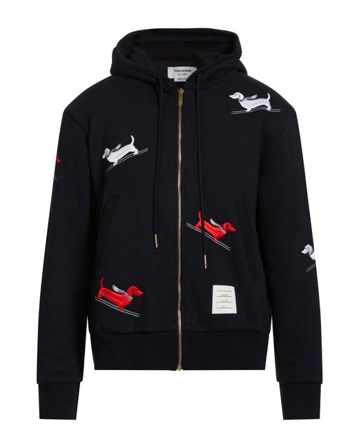 Thom Browne Blue Sweatshirt Cotton for men