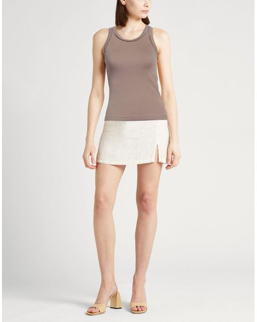 Brunello Cucinelli Brown Tank Top
