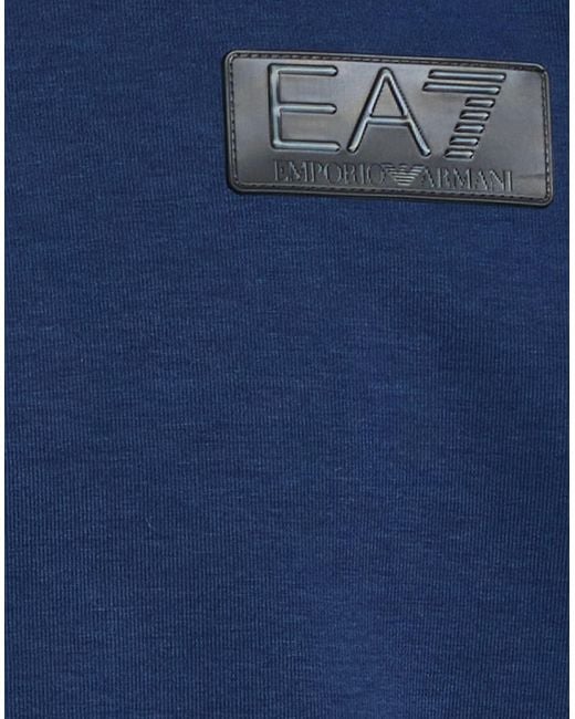 EA7 Blue Sweatshirts for men