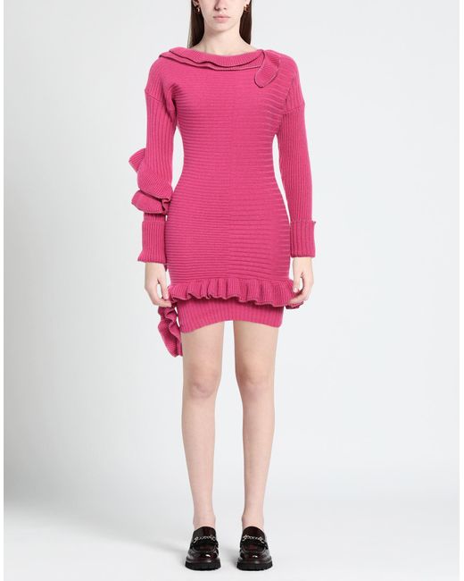 Frankie Morello Pink Mini-Kleid