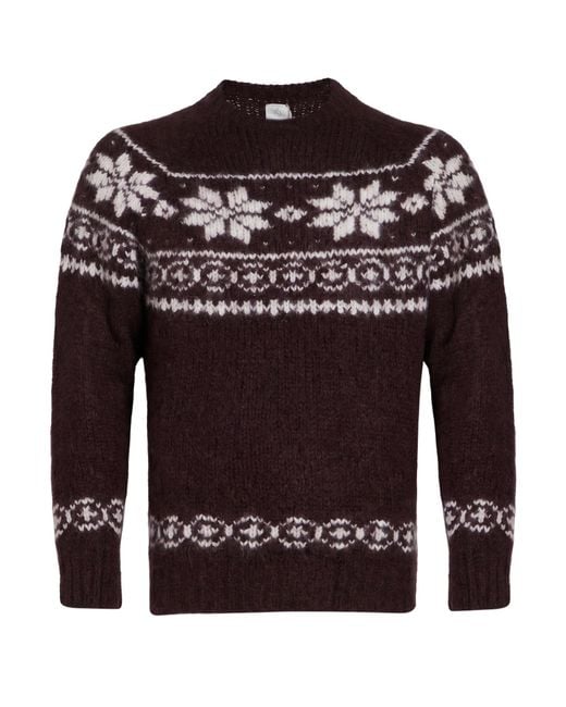 Pullover Eleventy de hombre de color Red