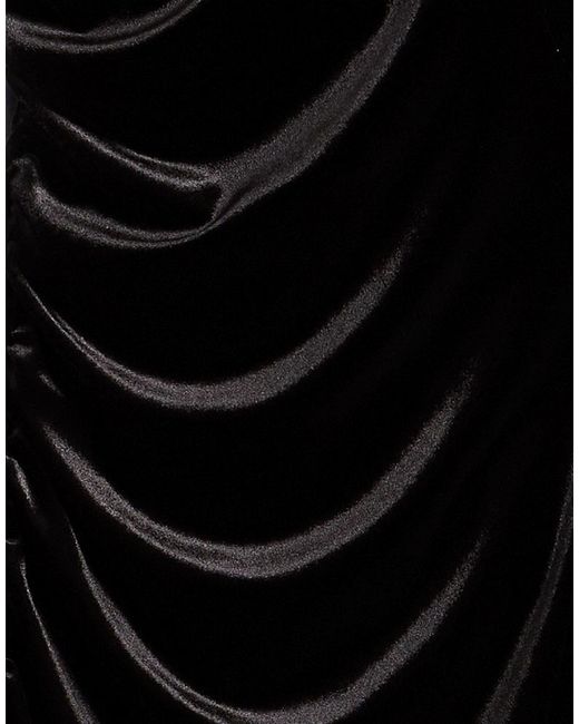 Clips Black Midi Dress Polyester, Elastane