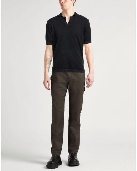 Daniele Fiesoli Black Jumper for men