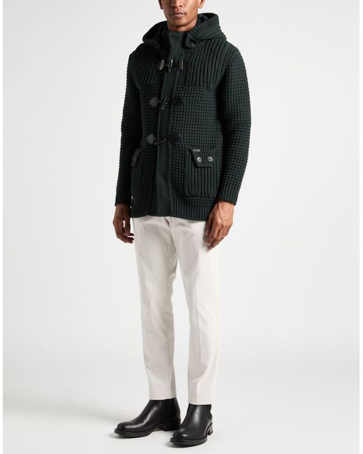 Bark Black Coat for men