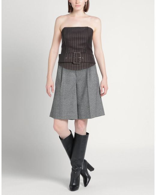 Top No Secrets de color Gray