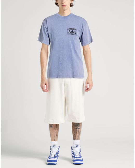 Aries Blue T-Shirt for men