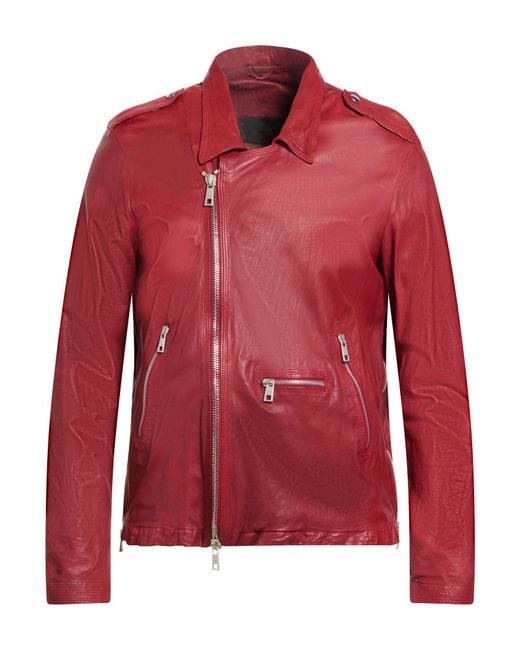Veste Et Blouson Giorgio Brato pour homme en coloris Red