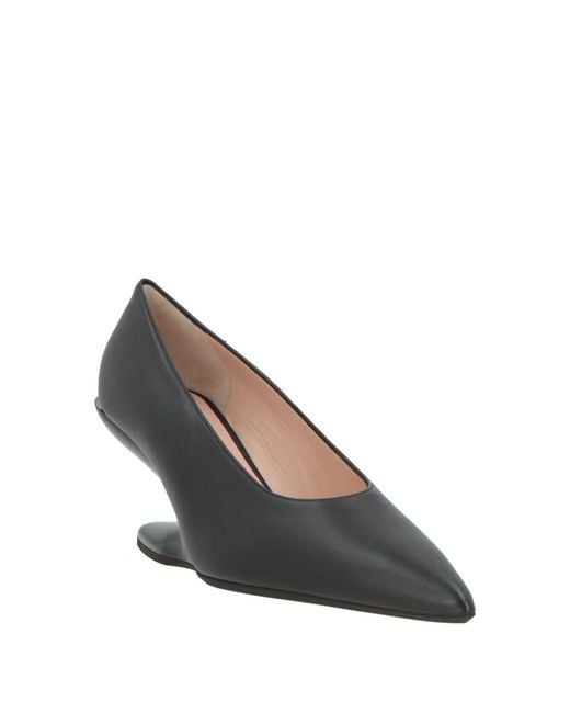 N°21 Gray Pumps Leather