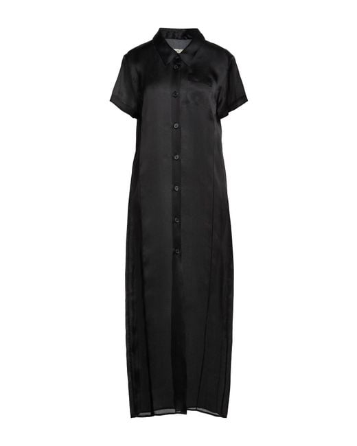Khaite Black Maxi Dresses
