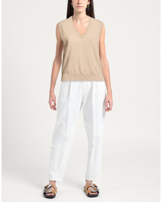 Pullover Not Shy de color Natural
